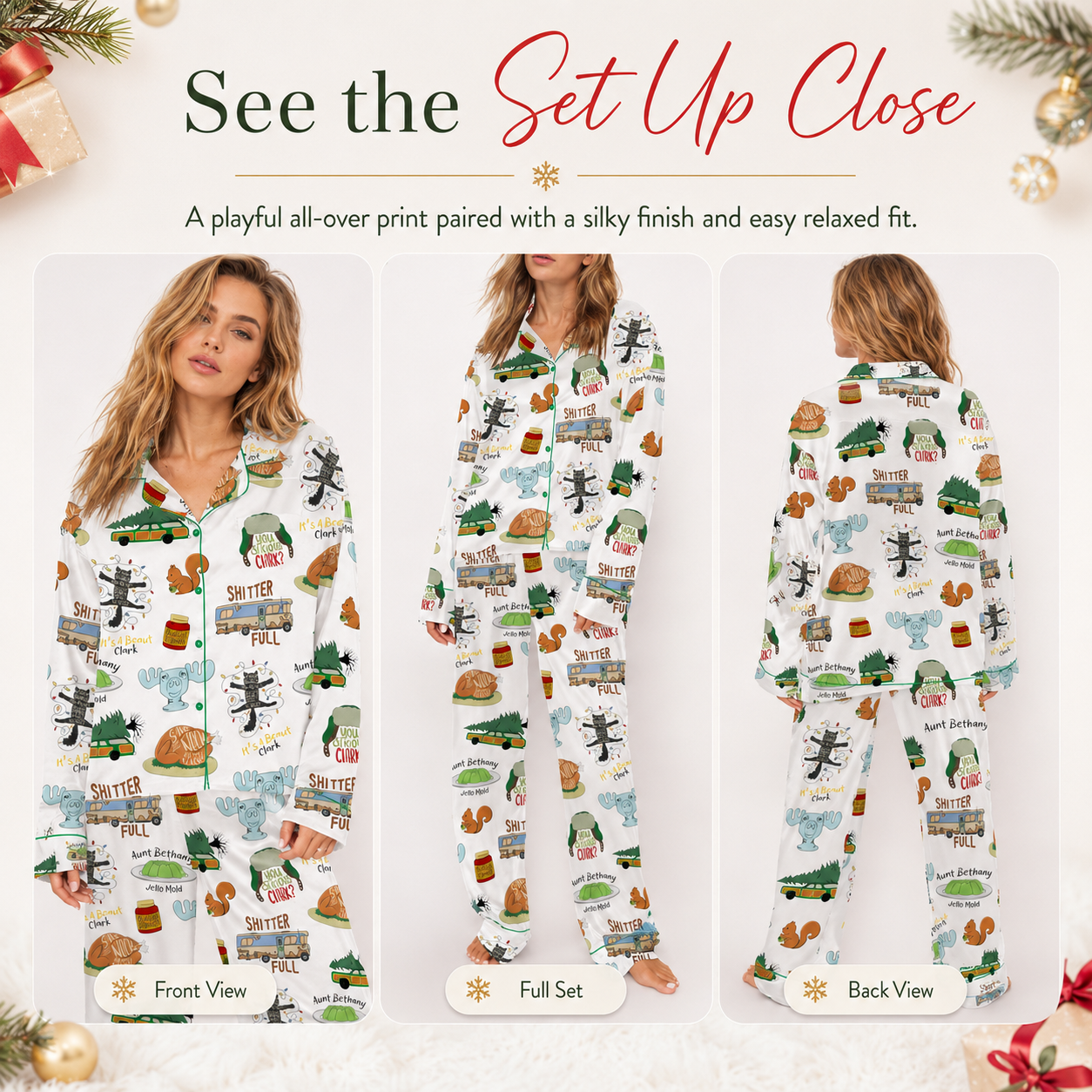 HeaHug™ It's A Beaut Clark Christmas Vacation Pajama Set