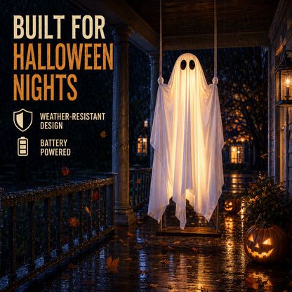 HeaHug™ 5FT Lighted Halloween Ghost with Remote Control