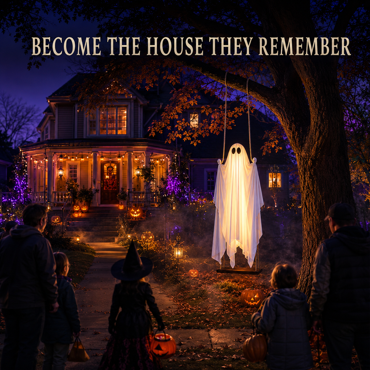 HeaHug™ 5FT Lighted Halloween Ghost with Remote Control