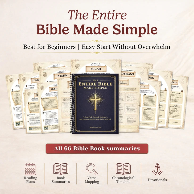 The Entire Bible Made Simple — all 66 Bible book summaries